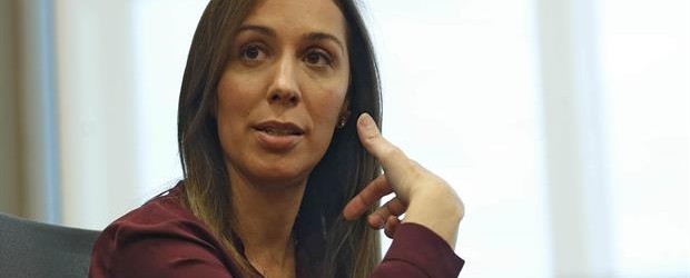 María Eugenia Vidal: «Estamos dando la pelea contra la corrupción en la Policía Bonaerense»