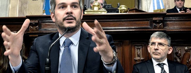 Peña reclamó en el Senado que el mundo «alce la voz» por Venezuela