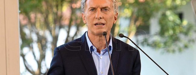 Macri: «Tenemos que desterrar la inflación en la Argentina»