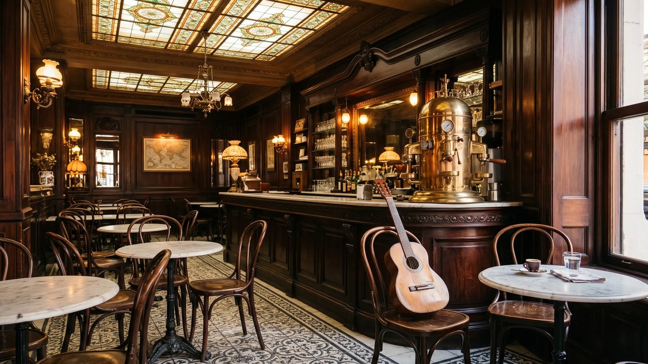 Día de los Cafés: conciertos gratis y autos antiguos en los bares notables porteños